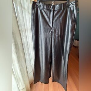 Rachel Zoe Black Faux Leather Pants